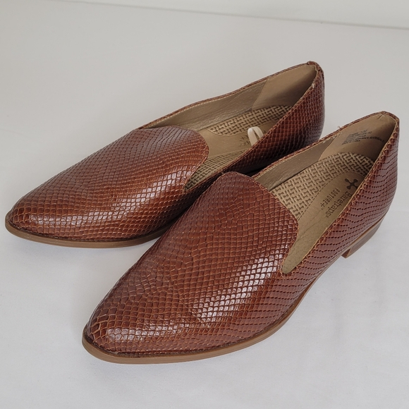 Baretraps Gyanna Leather Loafers Brown Womens Size 10 - Picture 6 of 14